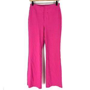 Halara Yoga Pants Size Medium Womens Bright Pink Flare Leg Athletic Stretch
